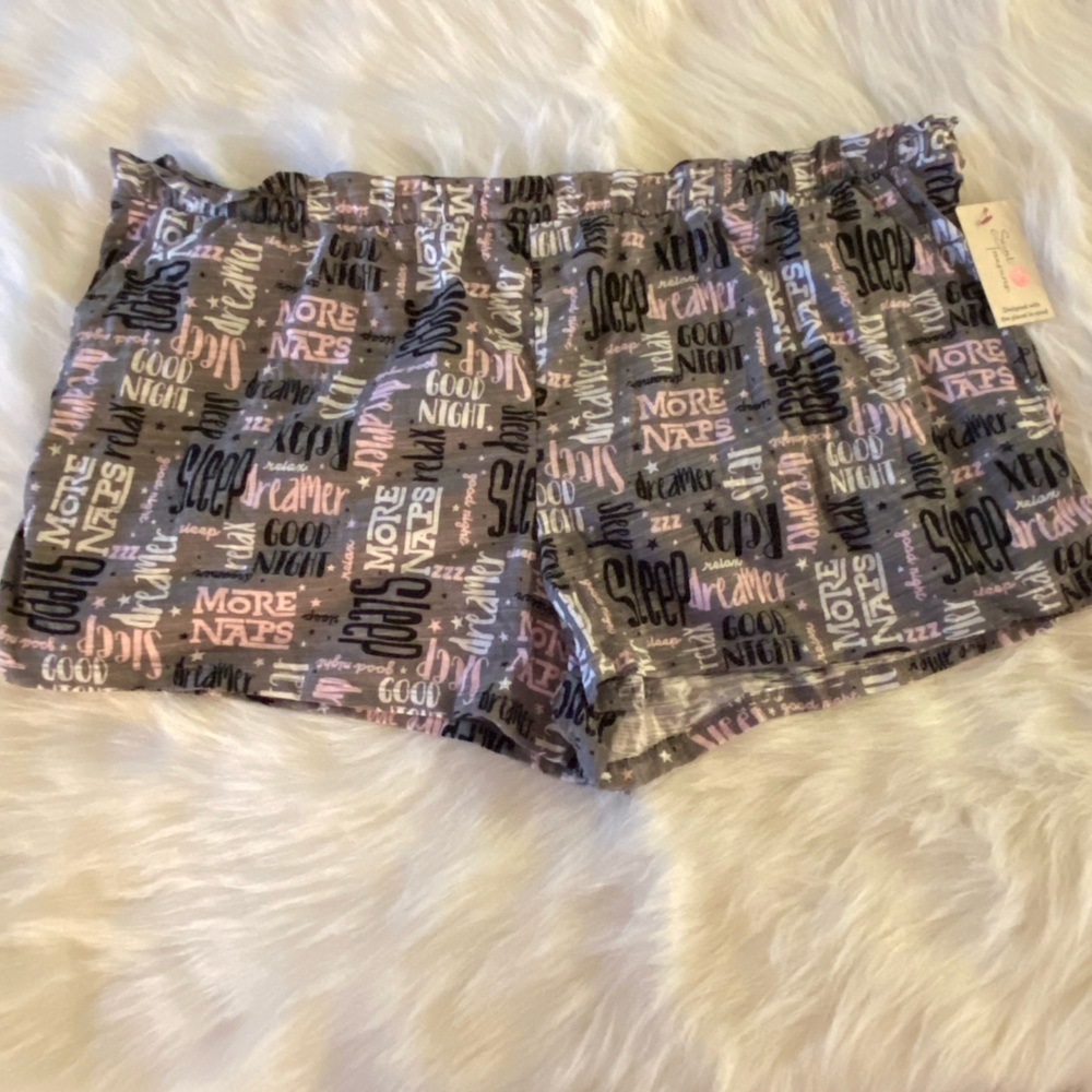 Secret Treasures Pajama Shorts Women’s Knit Size 3X Pajamas‎ New With Tags